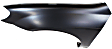 Front, Driver Side Fender, Without Molding Holes, CAPA CERTIFIED