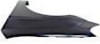 2007-2009 Kia Spectra - Front, Driver Side Fender, With Molding Holes