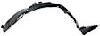 Front, Passenger Side Fender Liner