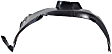  Front, Driver Side Fender Liner, Without Luxury Package