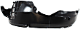 Front, Driver Side Fender Liner, Without Luxury Package