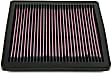 K&N Performance Air Filter - Premium Lifetime, Washable, Replacement Filter - 33-2045