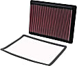 K&N Performance Air Filter - Premium Lifetime, Washable, Replacement Filter - 33-2086