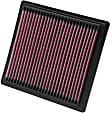 K&N Performance Air Filter - Premium Lifetime, Washable, Replacement Filter - 33-2104