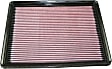 K&N Performance Air Filter - Premium Lifetime, Washable, Replacement Filter - 33-2129