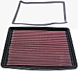 K&N Performance Air Filter - Premium Lifetime, Washable, Replacement Filter - 33-2129