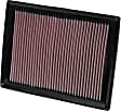 K&N Performance Air Filter - Premium Lifetime, Washable, Replacement Filter - 33-2287