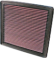 K&N Performance Air Filter - Premium Lifetime, Washable, Replacement Filter - 33-2298