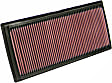K&N Performance Air Filter - Premium Lifetime, Washable, Replacement Filter - 33-2324
