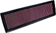 K&N Performance Air Filter - Premium Lifetime, Washable, Replacement Filter, fits Jetta, Golf, Passat - 33-2331