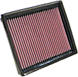 K&N Performance Air Filter - Premium Lifetime, Washable, Replacement Filter - 33-2340