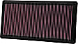K&N Performance Air Filter - Premium Lifetime, Washable, Replacement Filter - 33-2353