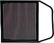 K&N Performance Air Filter - Premium Lifetime, Washable, Replacement Filter - 33-2367