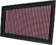 K&N Performance Air Filter - Premium Lifetime, Washable, Replacement Filter - 33-2376