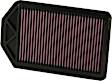 K&N Performance Air Filter - Premium Lifetime, Washable, Replacement Filter - 33-2377