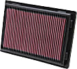 K&N Performance Air Filter - Premium Lifetime, Washable, Replacement Filter - 33-2381