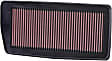 K&N Performance Air Filter - Premium Lifetime, Washable, Replacement Filter - 33-2382