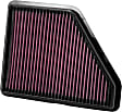 K&N Performance Air Filter - Premium Lifetime, Washable, Replacement Filter - 33-2439