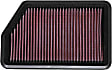 K&N Performance Air Filter - Premium Lifetime, Washable, Replacement Filter - 33-2451