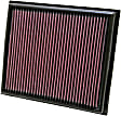 K&N Performance Air Filter - Premium Lifetime, Washable, Replacement Filter - 33-2453