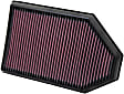 K&N Performance Air Filter - Premium Lifetime, Washable, Replacement Filter - 33-2460
