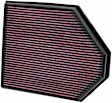 K&N Performance Air Filter - Premium Lifetime, Washable, Replacement Filter - 33-2465