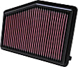 K&N Performance Air Filter - Premium Lifetime, Washable, Replacement Filter - 33-2468