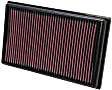 K&N Performance Air Filter - Premium Lifetime, Washable, Replacement Filter - 33-2475