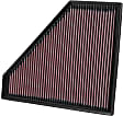 K&N Performance Air Filter - Premium Lifetime, Washable, Replacement Filter - 33-2496