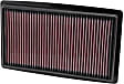 K&N Performance Air Filter - Premium Lifetime, Washable, Replacement Filter - 33-2499