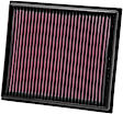 K&N Performance Air Filter - Premium Lifetime, Washable, Replacement Filter - 33-2962