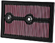 K&N Performance Air Filter - Premium Lifetime, Washable, Replacement Filter - 33-3004