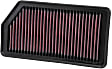 K&N Performance Air Filter - Premium Lifetime, Washable, Replacement Filter - 33-3008