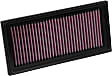 K&N Performance Air Filter - Premium Lifetime, Washable, Replacement Filter - 33-3016