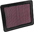 K&N Performance Air Filter - Premium Lifetime, Washable, Replacement Filter - 33-3024