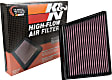 K&N Performance Air Filter - Premium Lifetime, Washable, Replacement Filter - 33-3075