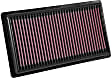 K&N Performance Air Filter - Premium Lifetime, Washable, Replacement Filter - 33-3080
