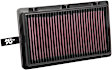 K&N Performance Air Filter - Premium Lifetime, Washable, Replacement Filter - 33-3125