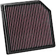 K&N Performance Air Filter - Premium Lifetime, Washable, Replacement Filter - 33-3127