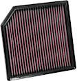 K&N Performance Air Filter - Premium Lifetime, Washable, Replacement Filter - 33-3127