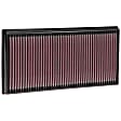 K&N Performance Air Filter - Premium Lifetime, Washable, Replacement Filter - 33-3141