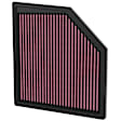 K&N Performance Air Filter - Premium Lifetime, Washable, Replacement Filter - 33-3180