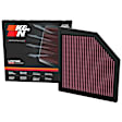 K&N Performance Air Filter - Premium Lifetime, Washable, Replacement Filter - 33-3180
