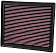 K&N Performance Air Filter - Premium Lifetime, Washable, Replacement Filter - 33-5017
