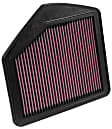 K&N Performance Air Filter - Premium Lifetime, Washable, Replacement Filter - 33-5021