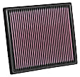 K&N Performance Air Filter - Premium Lifetime, Washable, Replacement Filter - 33-5030
