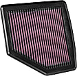 K&N Performance Air Filter - Premium Lifetime, Washable, Replacement Filter - 33-5037
