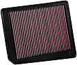K&N Performance Air Filter - Premium Lifetime, Washable, Replacement Filter - 33-5062