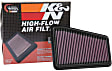 K&N Performance Air Filter - Premium Lifetime, Washable, Replacement Filter - 33-5068