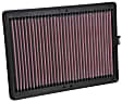 K&N Performance Air Filter - Premium Lifetime, Washable, Replacement Filter - 33-5075